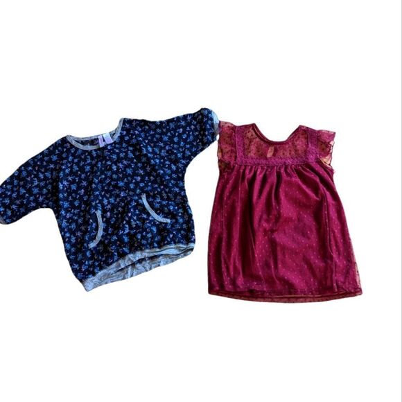 COPY - COPY - LOT OF 2 GIRLS SHEER SHIRTS - Picture 1 of 1